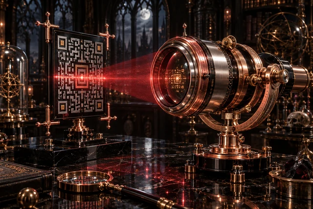 QR Target — an illustration from the NeoNos atelier